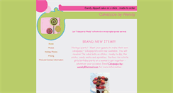 Desktop Screenshot of cakepopsbywendy.com